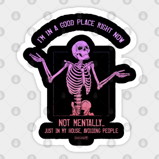 It's Cozy Here Sticker by Tommy Devoid